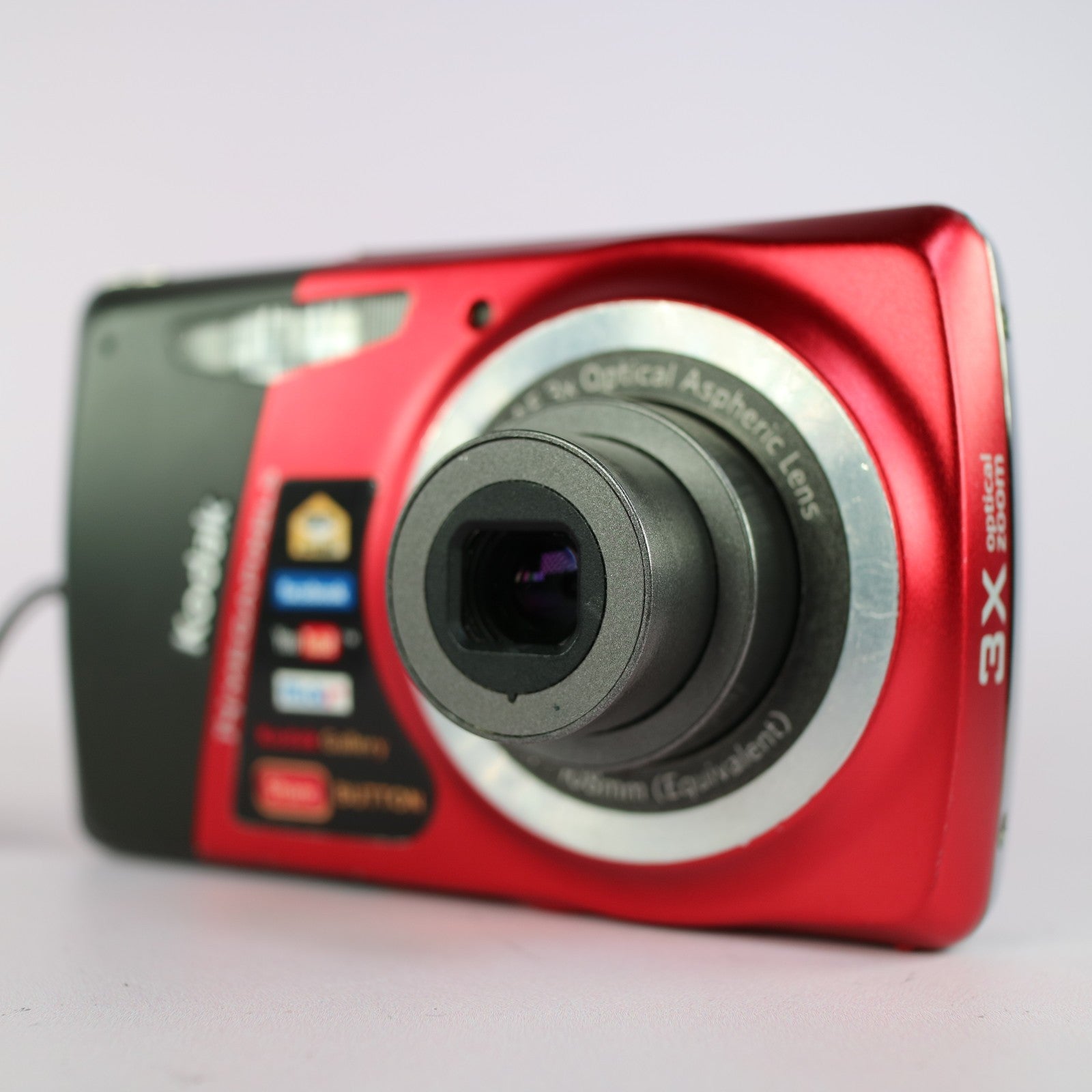 Kodak Digital Camera EasyShare M531 12.0MP Red Tested Full Working Set