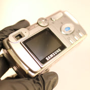 Samsung Digital Camera Digimax 301 3.2MP Silver Tested