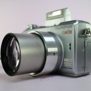 Olympus Digital Camera C-765 Ultra Zoom 4.0MP Silver Tested W/ Battery + Charger