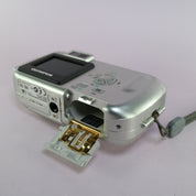 Olympus Camedia C-160 Zoom 2.0MP Compact Digital Camera Silver Tested