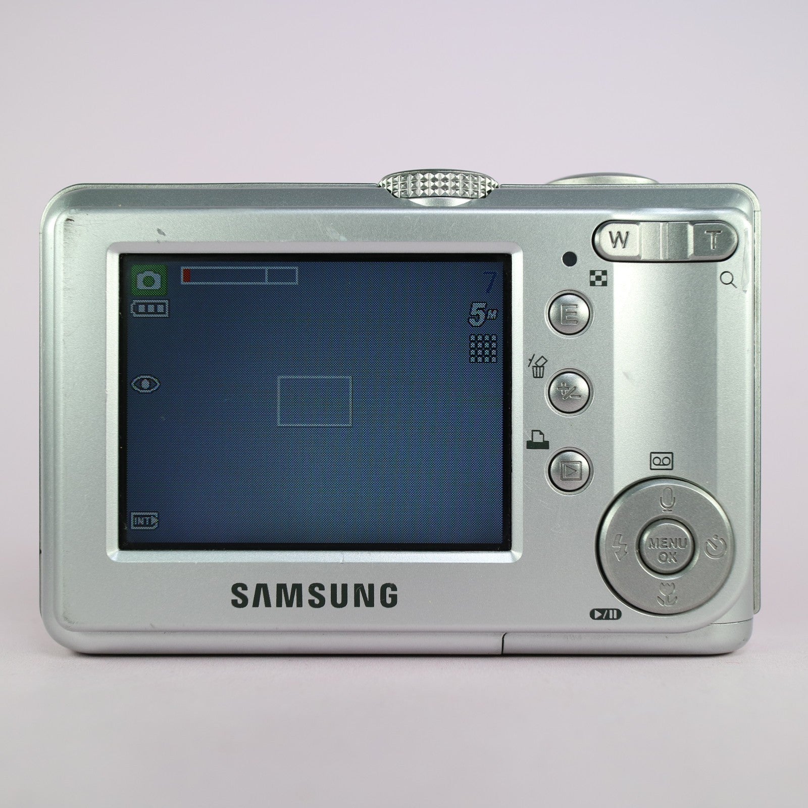 Samsung Digimax S500 5.1MP Compact Digital Camera Silver Tested
