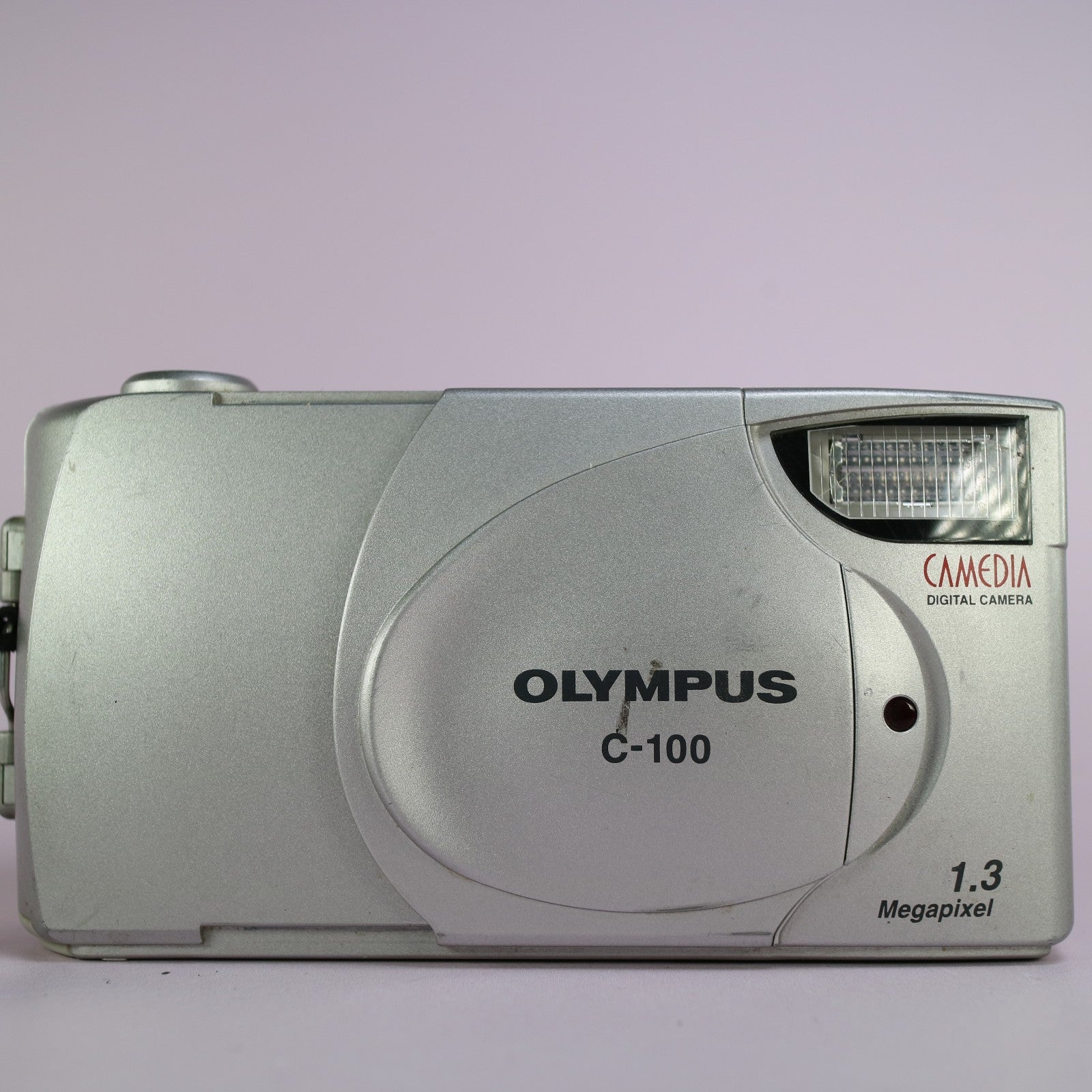 Olympus Digital Camera Camedia C-100 1.3MP Silver Tested