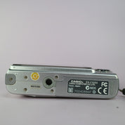 Casio Digital Camera Exilim EX-Z1050 10.1MP Silver Tested Full Working Set