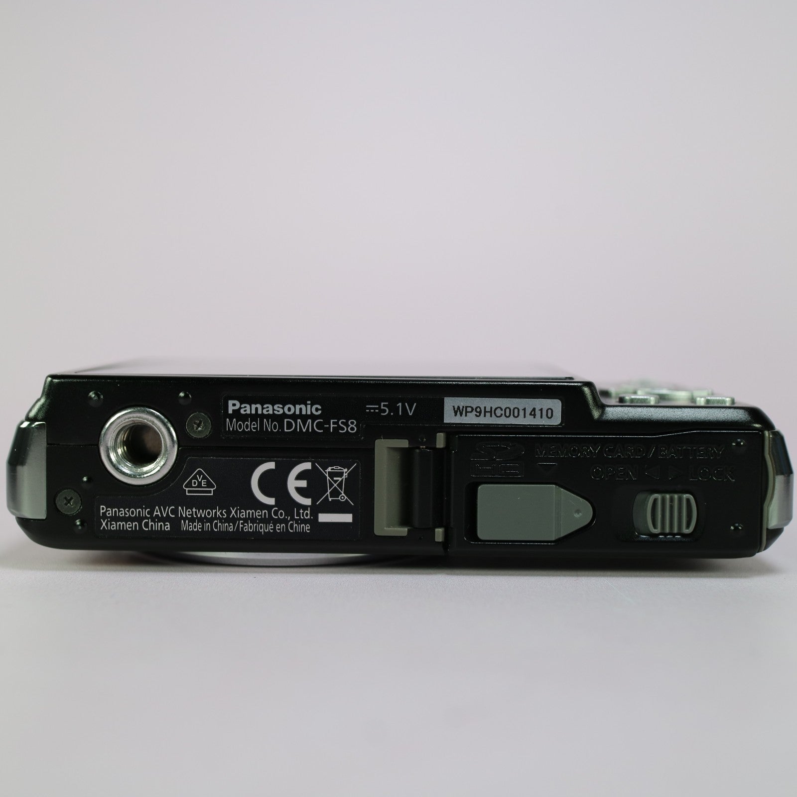 Panasonic Digital Camera Lumix DMC-FS8 10.1MP Black Tested Full Working Set