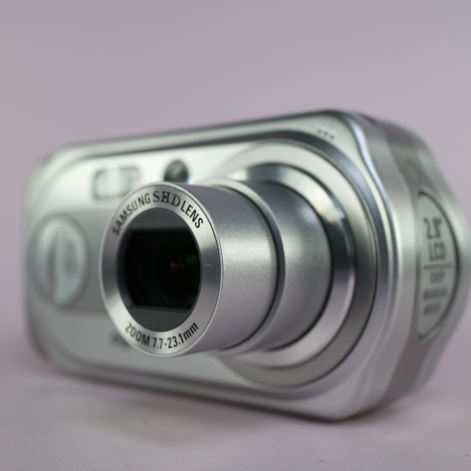 Samsung Digimax A7 7.0MP Compact Digital Camera Silver Tested