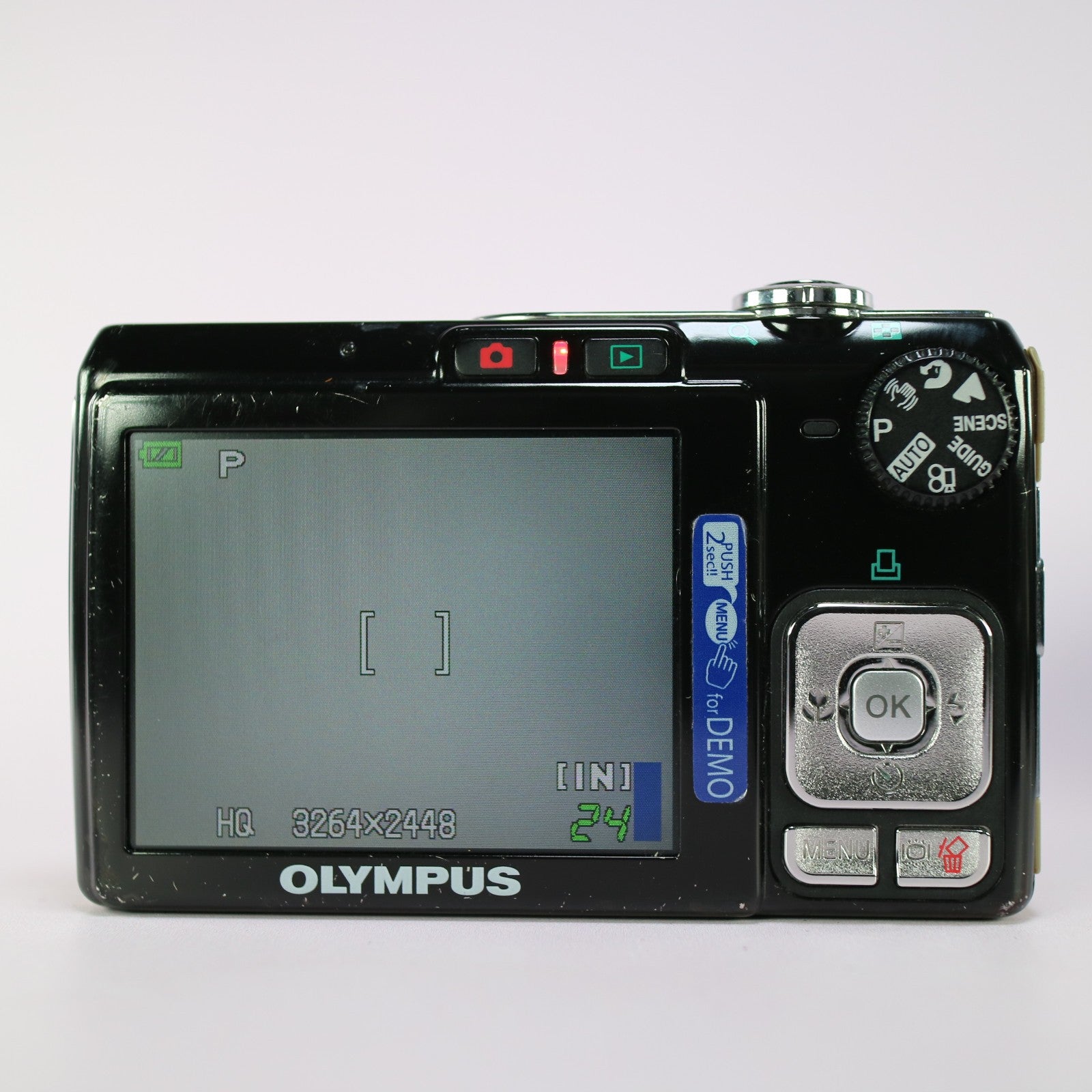Olympus Digital Camera X-820 8.0MP Black Tested Full Set