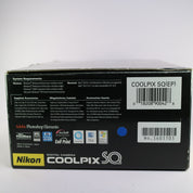 Nikon Coolpix SQ 3.1MP Digital Camera Silver Tested Full Working Set - Mint
