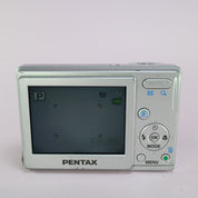 Pentax Digital Camera Optio M10 6.0MP Silver Tested