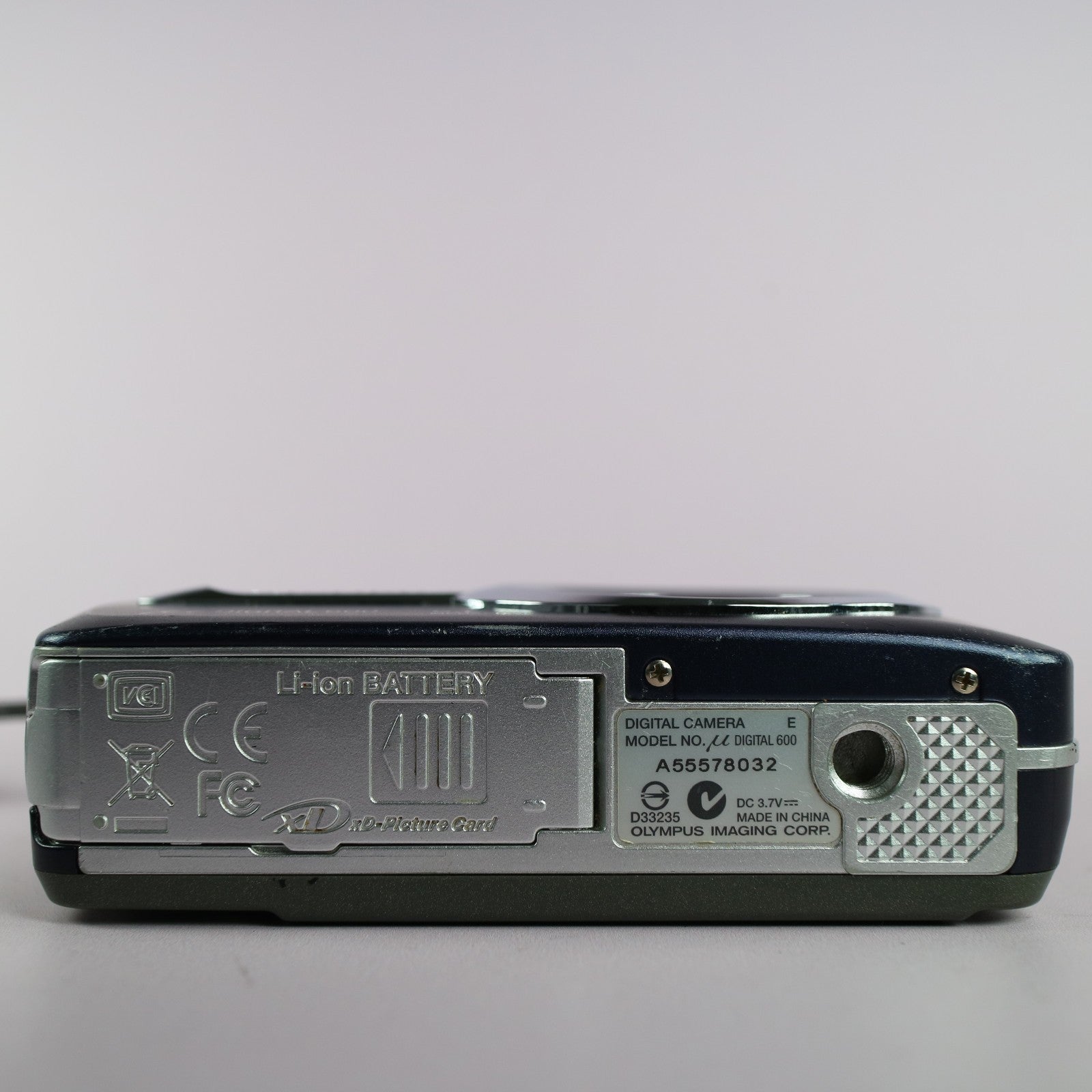 Olympus Digital Camera Mju 600 6.0MP Blue Tested