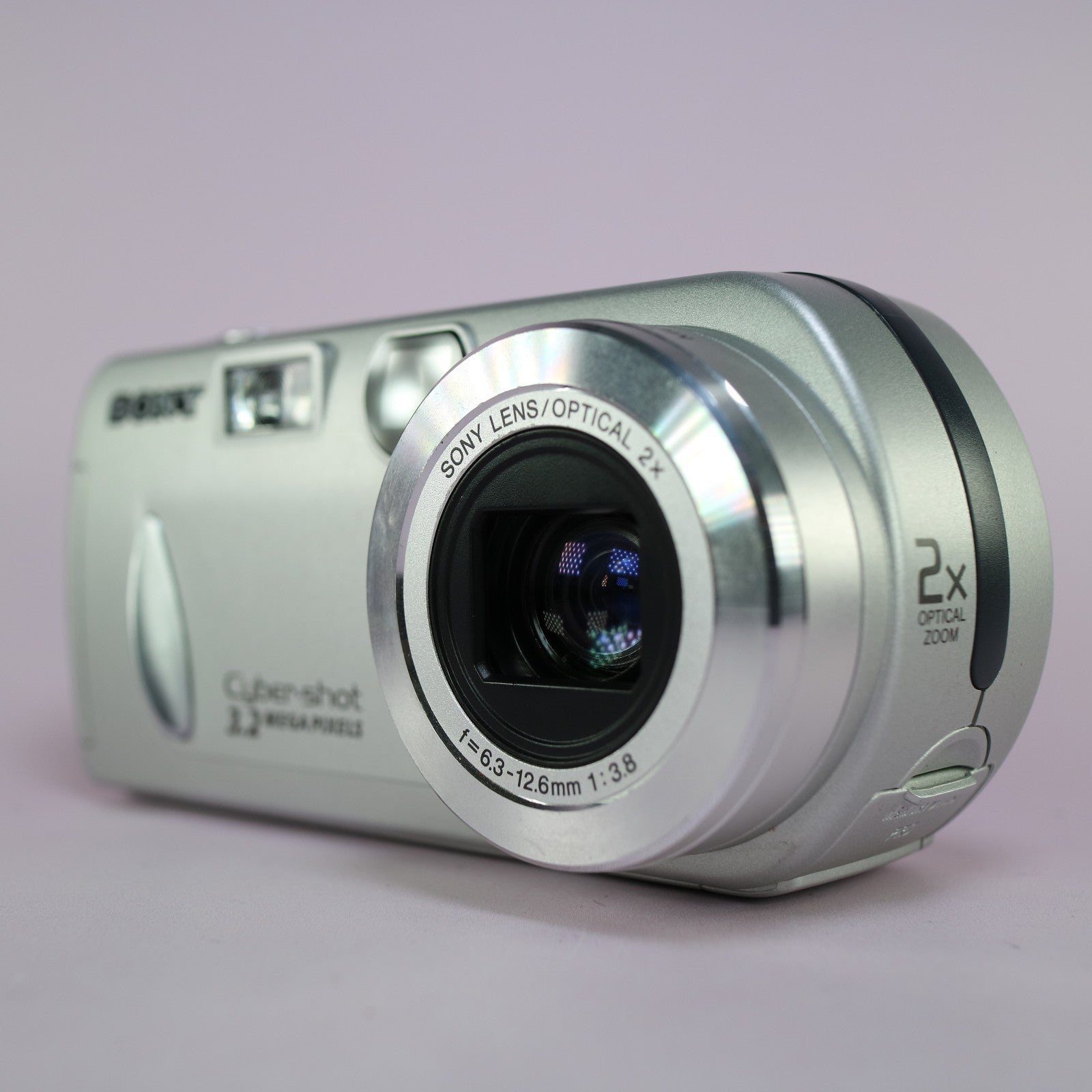 Sony Digital Camera Cybershot DSC-P52 3.2MP Silver Tested
