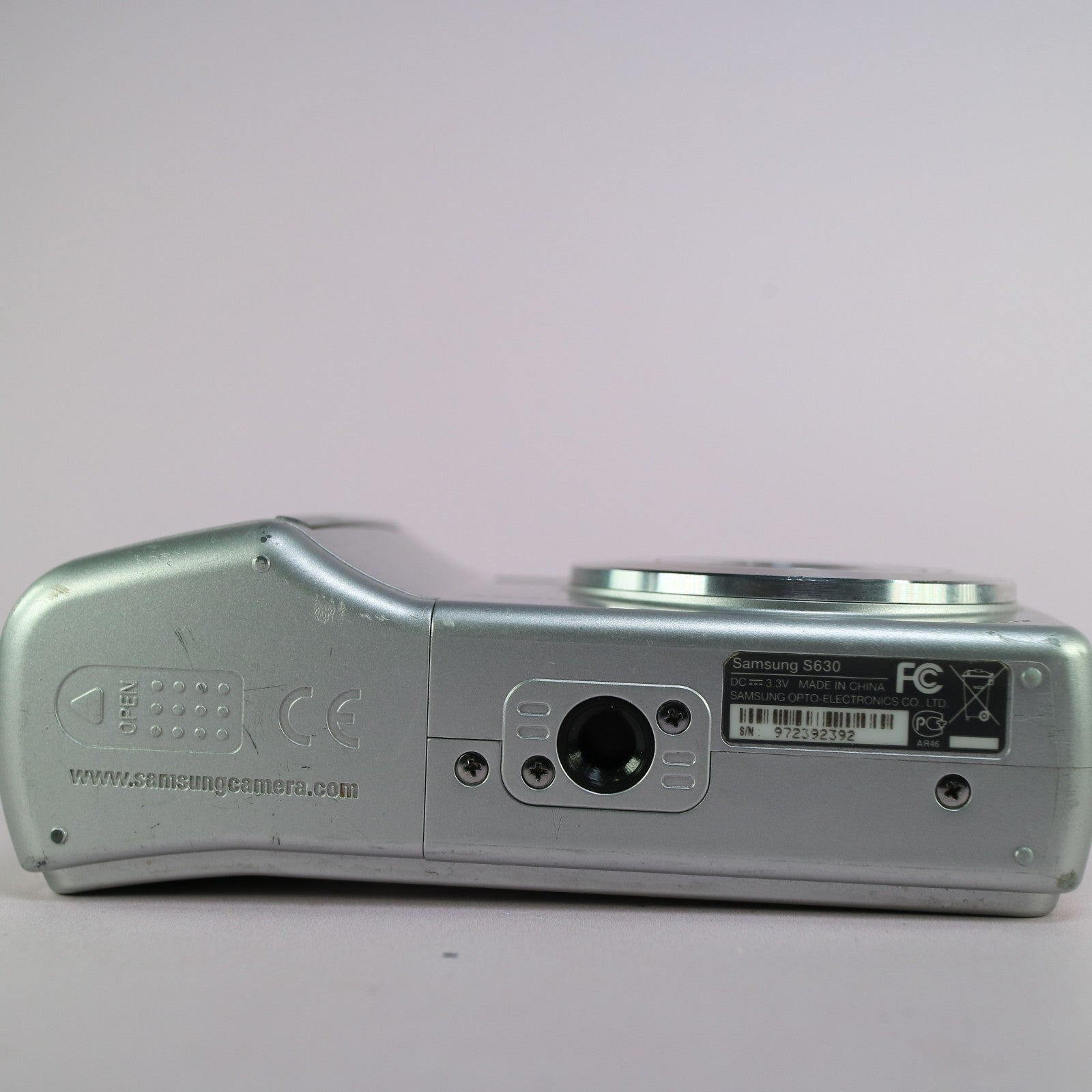 Samsung Digimax S600 6.0MP Compact Digital Camera Silver Tested