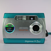 Samsung Digital Camera Digimax 50 Duo 0.4MP Silver Tested