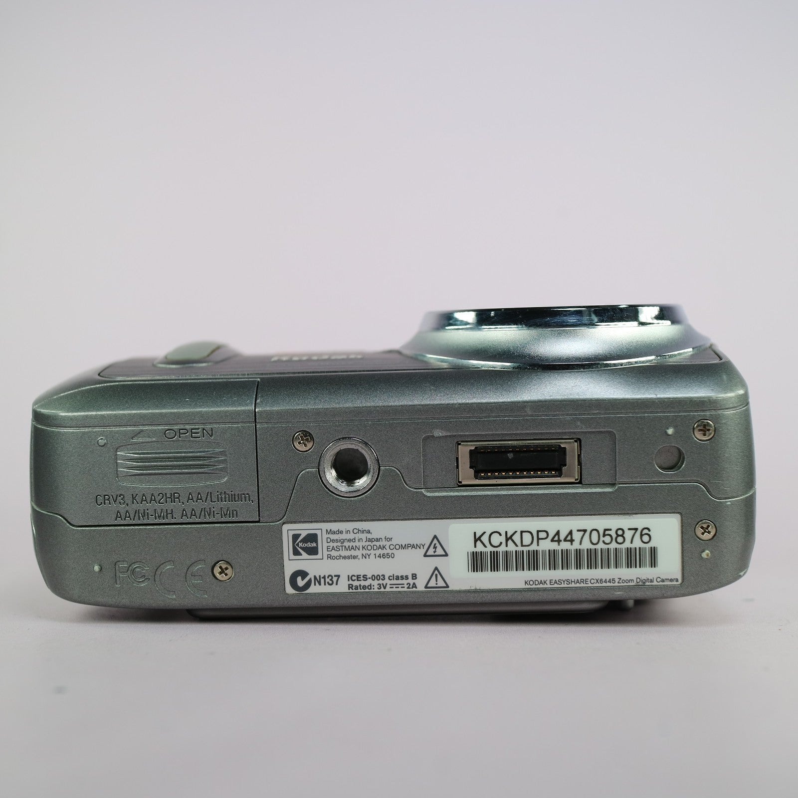 Kodak Digital Camera EasyShare CX6445 4.0MP Silver Tested