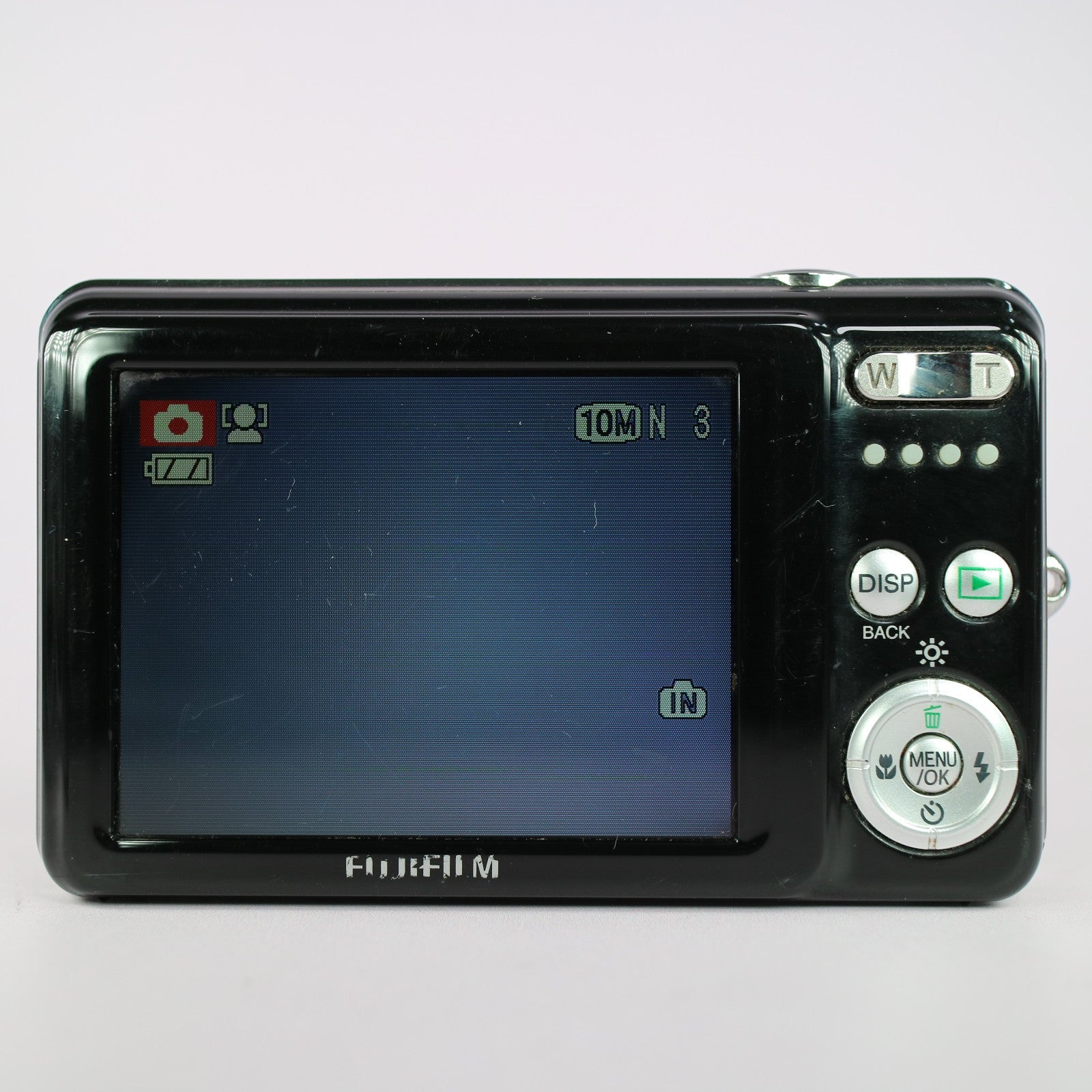 Fujifilm Digital Camera FinePix J28 10.2MP Black Tested Full Working Set