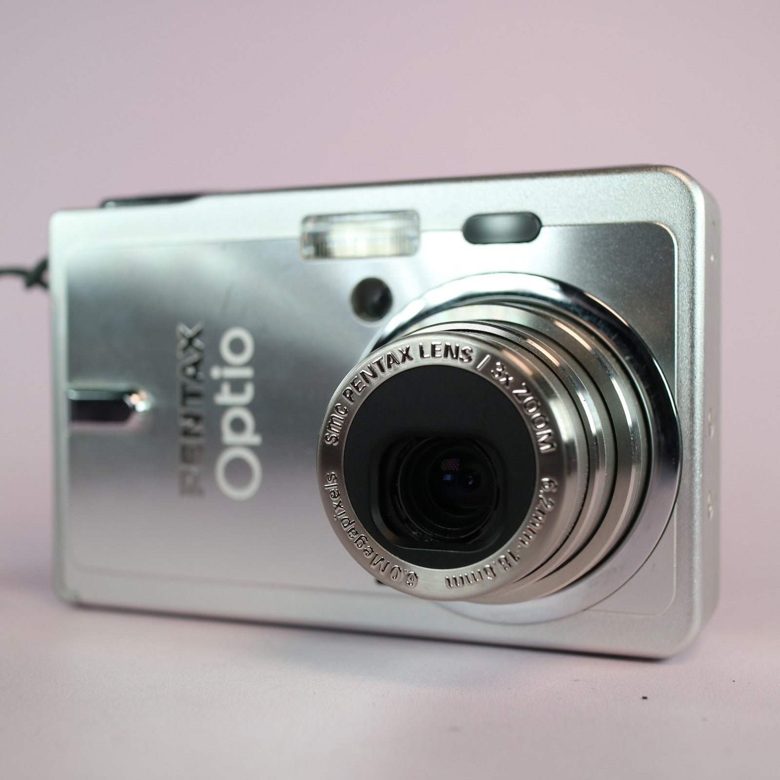 Pentax Digital Camera Optio S6 6.0MP Silver Tested