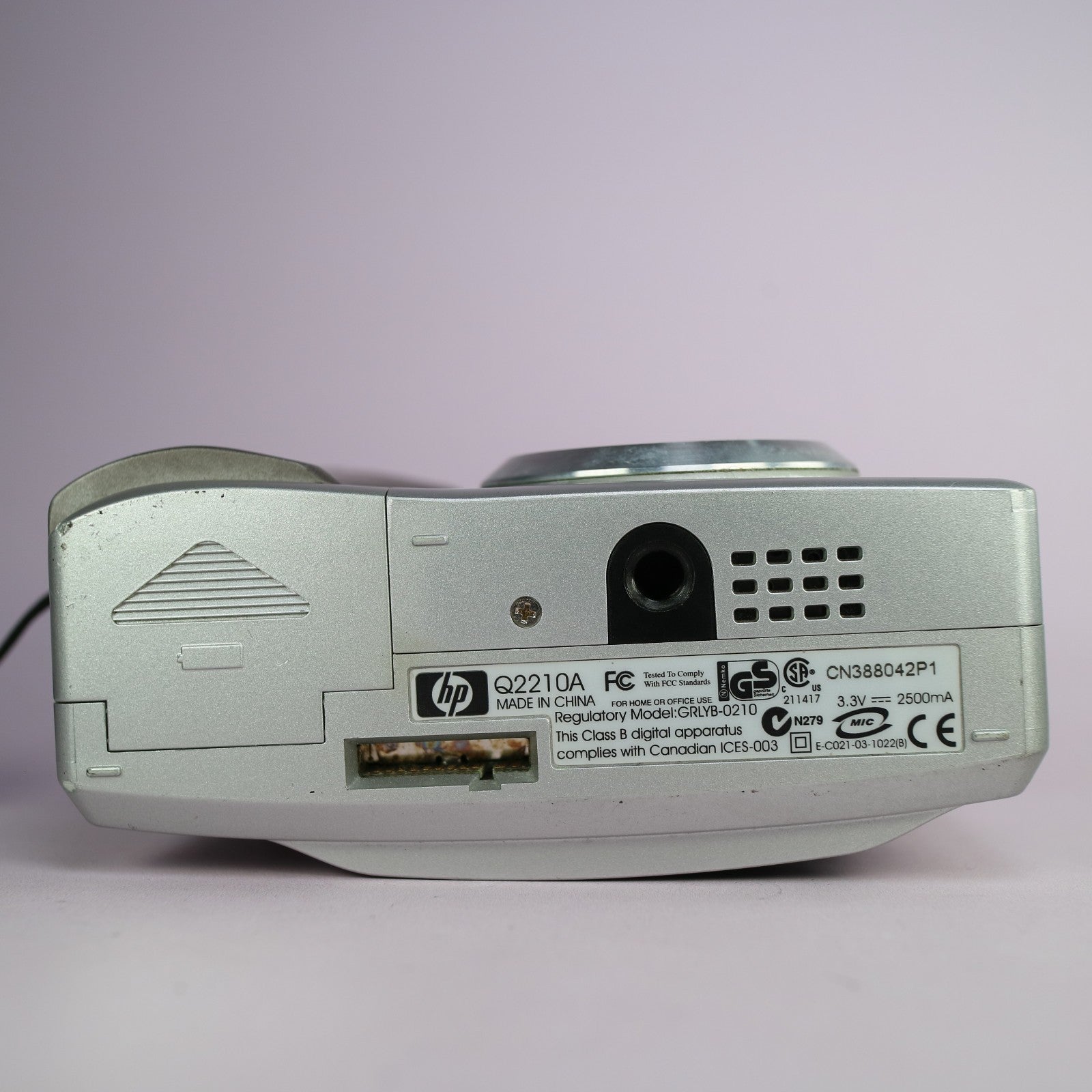 HP Digital Camera Photosmart 735 3.2MP Silver Tested