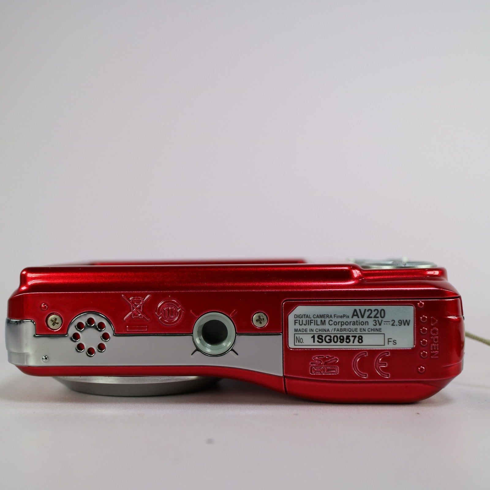 Fujifilm Digital Camera FinePix AV220 14.0MP Red Tested