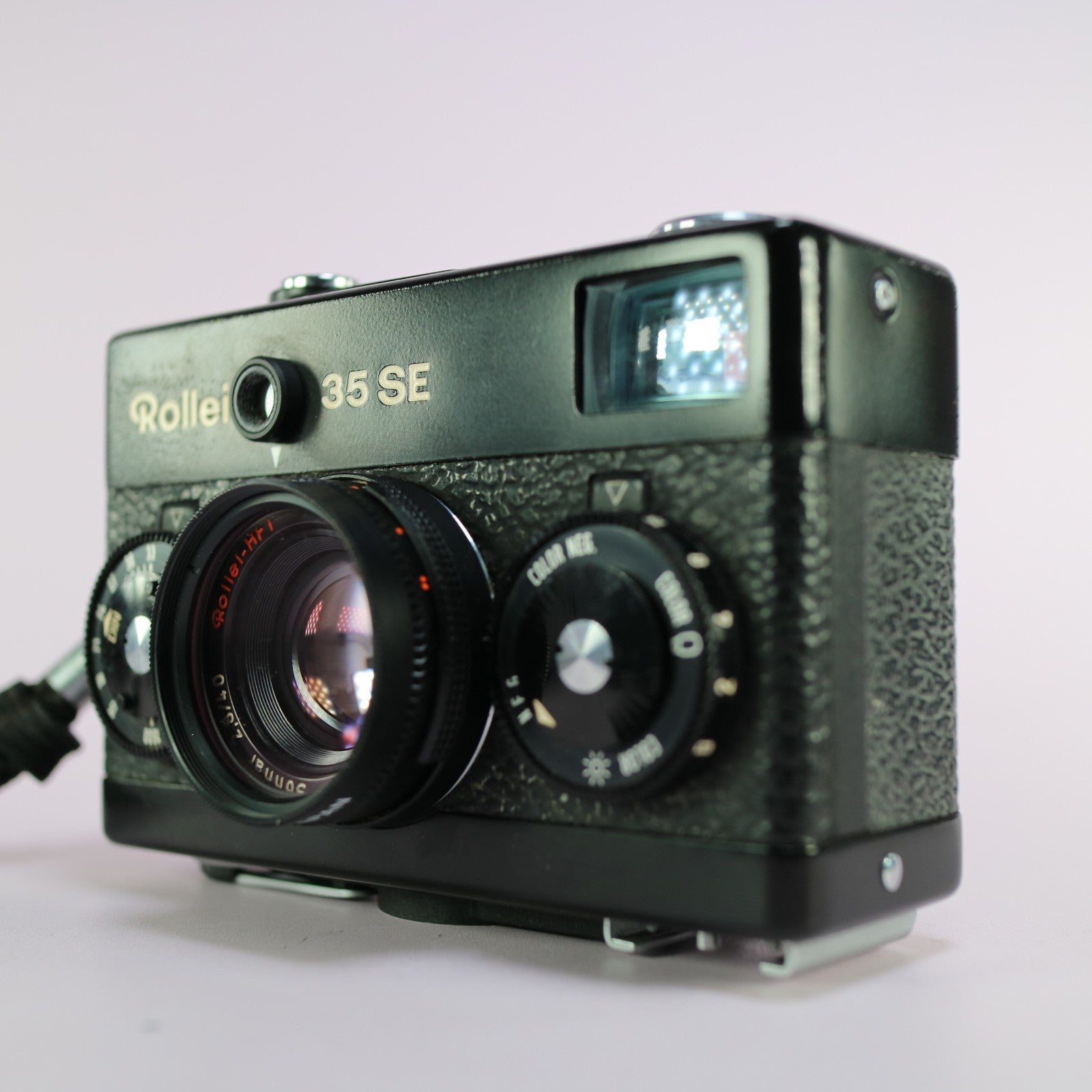 Rollei 35 SE 35mm Film Point and Shoot Camera Black Tested Mechanically Tested