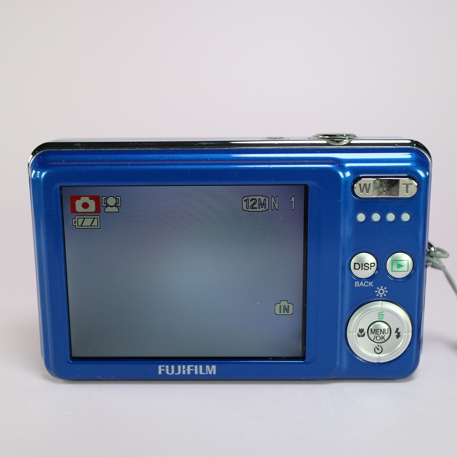 Fujifilm Digital Camera FinePix J30 12.2MP Blue Tested Full Working Set