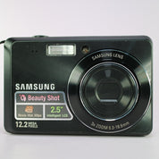 Samsung Digital Camera ES63 12.2MP Black Tested Full Working Set