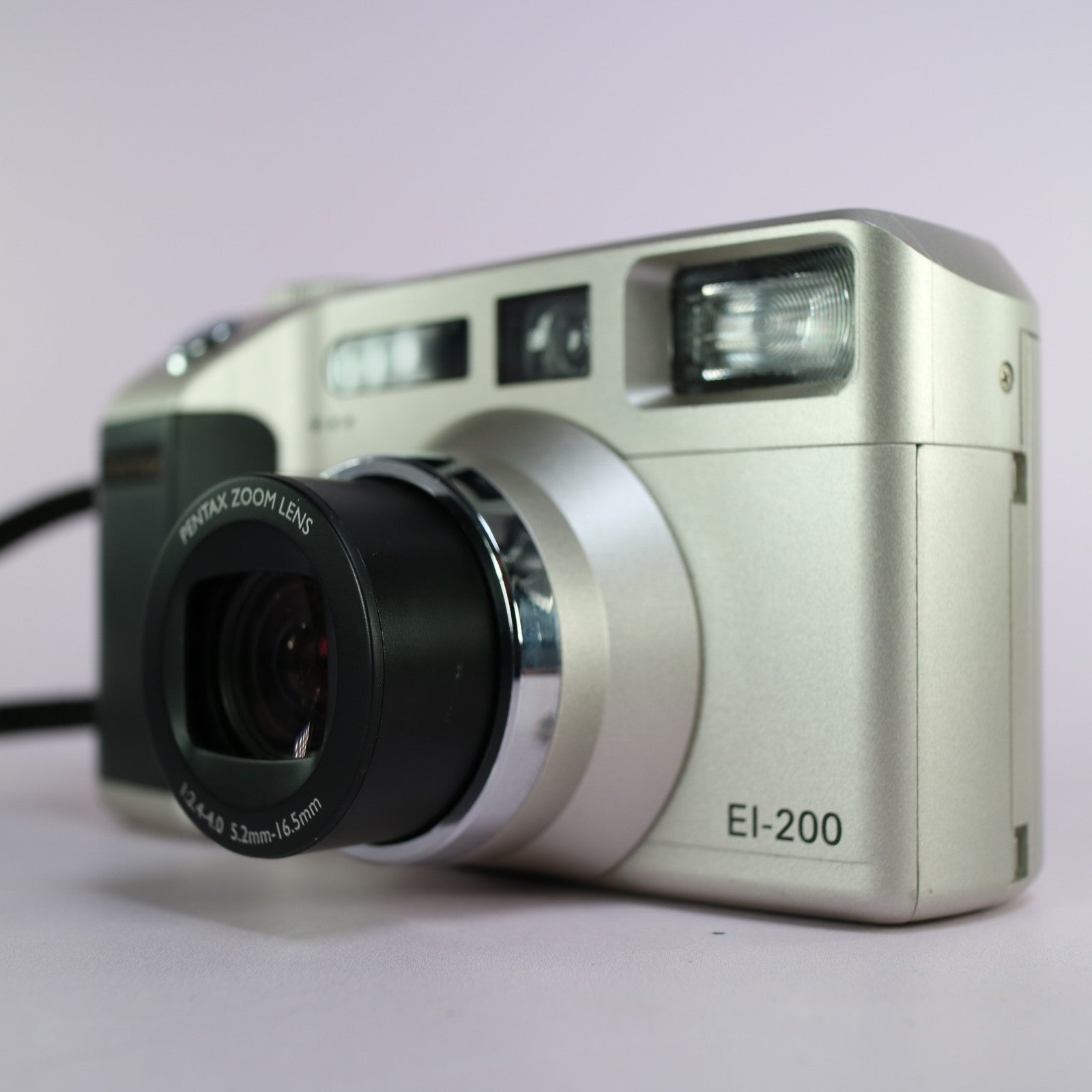 Pentax EI-200 2.1MP Compact Digital Camera Silver Tested