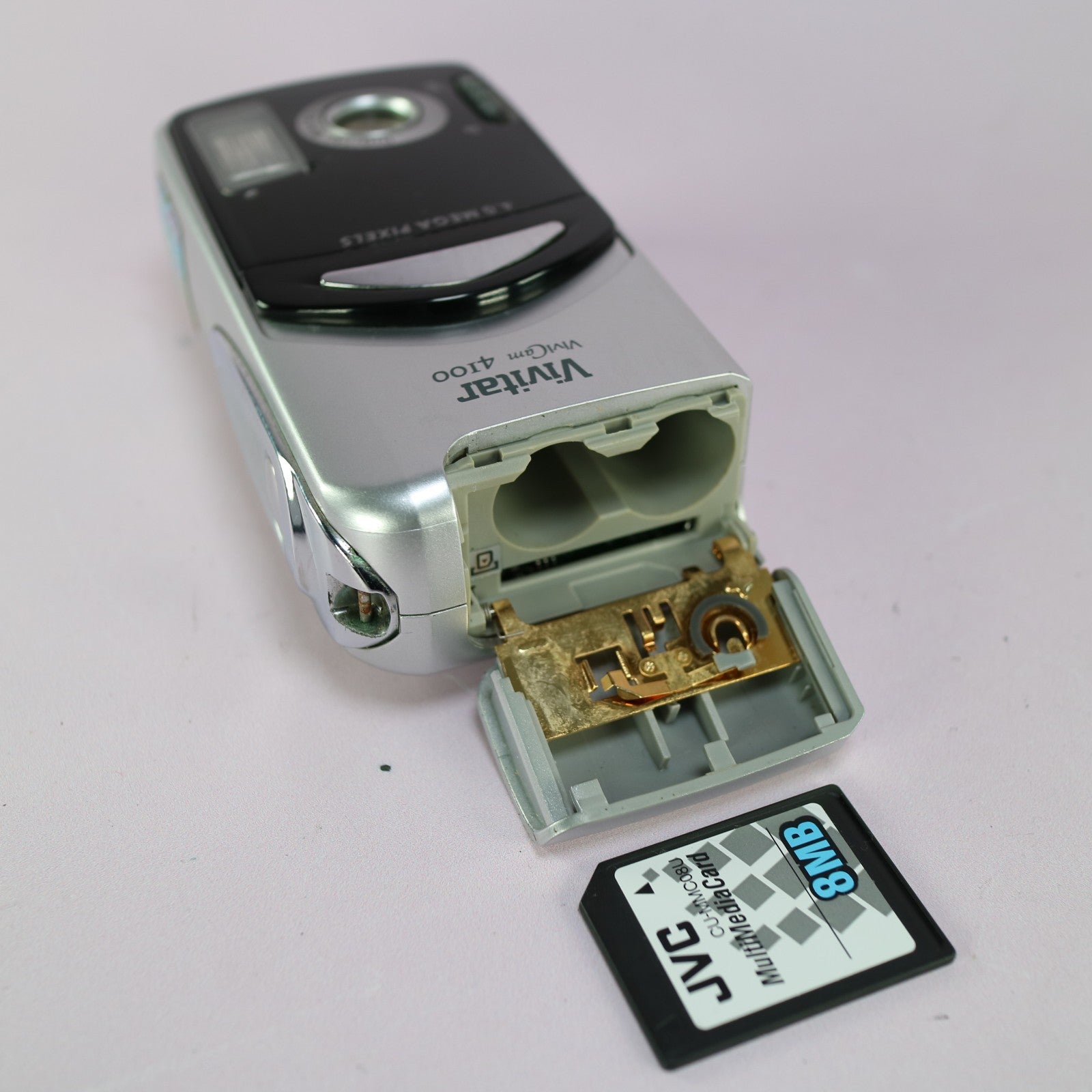 Vivitar Vivicam 4100 4.0MP Compact Digital Camera Black Tested