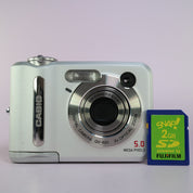 Casio Digital Camera Exilim QV-R51 5.0MP Silver Tested