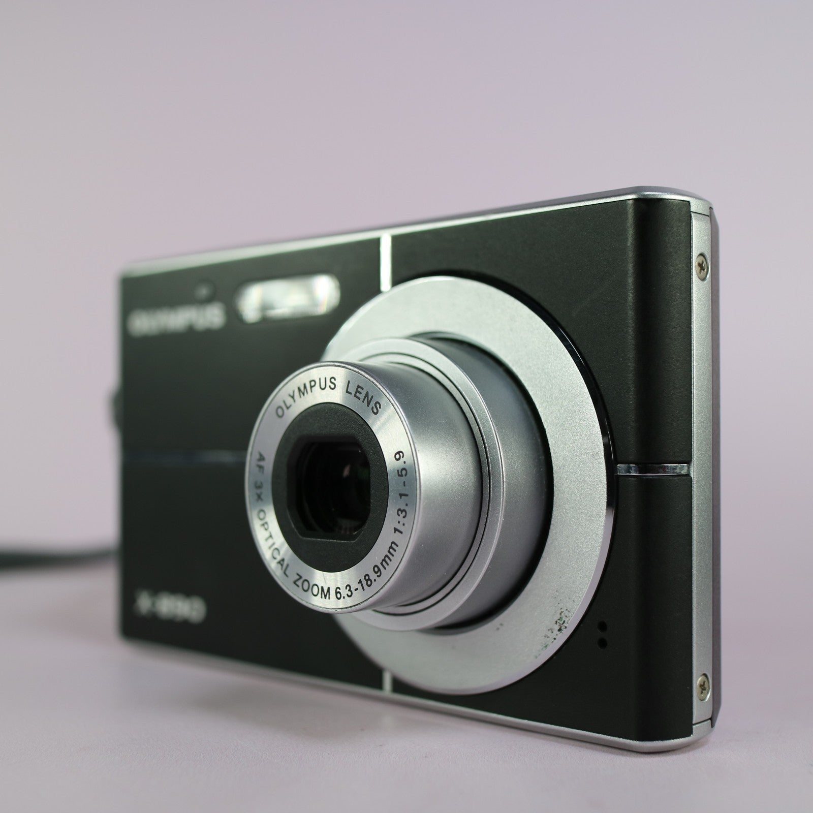 Olympus Digital Camera X-890 10.0MP Black Tested Full Set