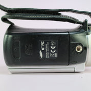Samsung SMX-K40SP Handheld High Definition Camcorder Silver Tested Full Set