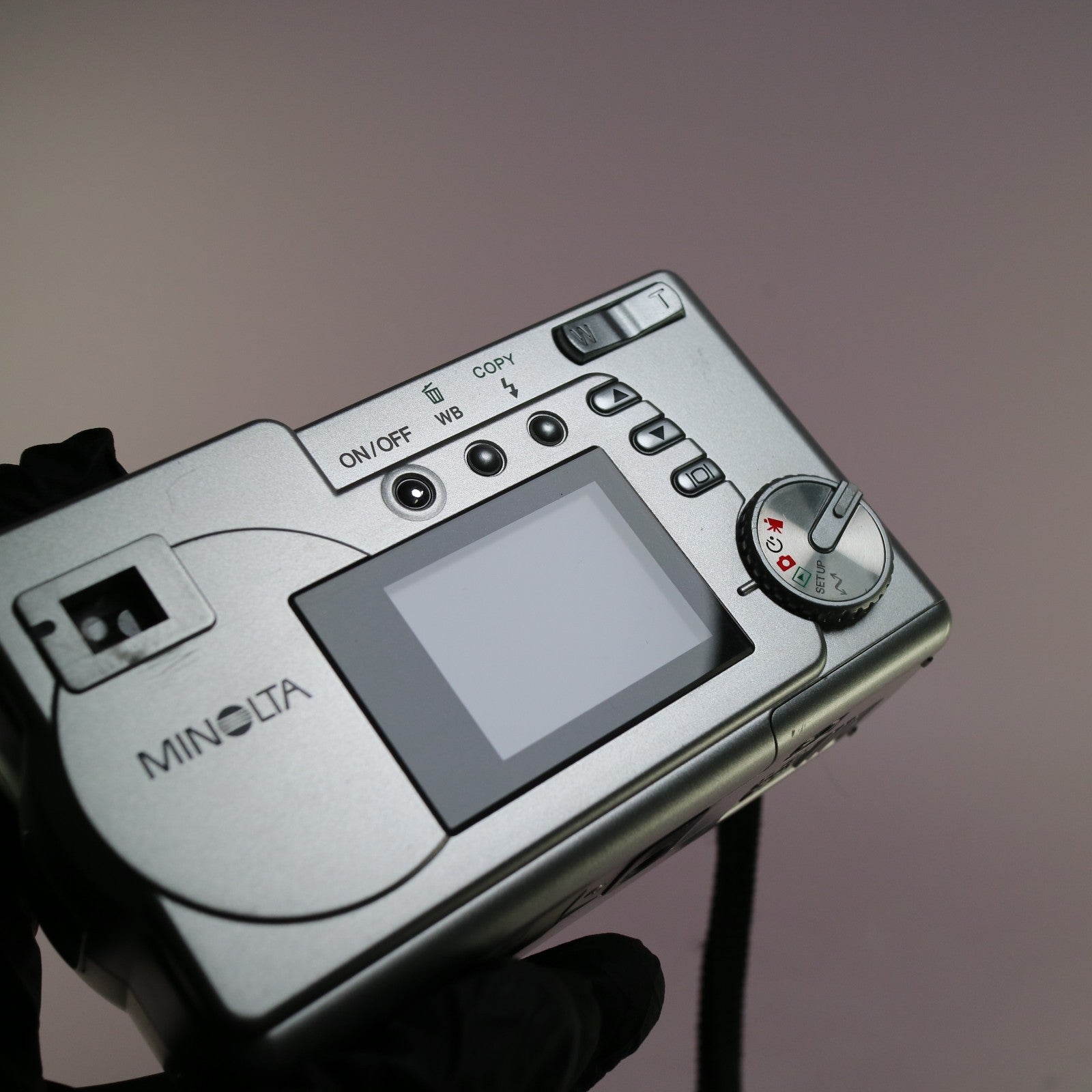 Minolta Dimage E223 2.0MP Compact Digital Camera Silver Tested
