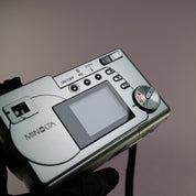 Minolta Dimage E223 2.0MP Compact Digital Camera Silver Tested