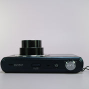 Samsung Digital WiFi Camera DV151F 16.2MP Selfie Screen Blue Tested Full Set