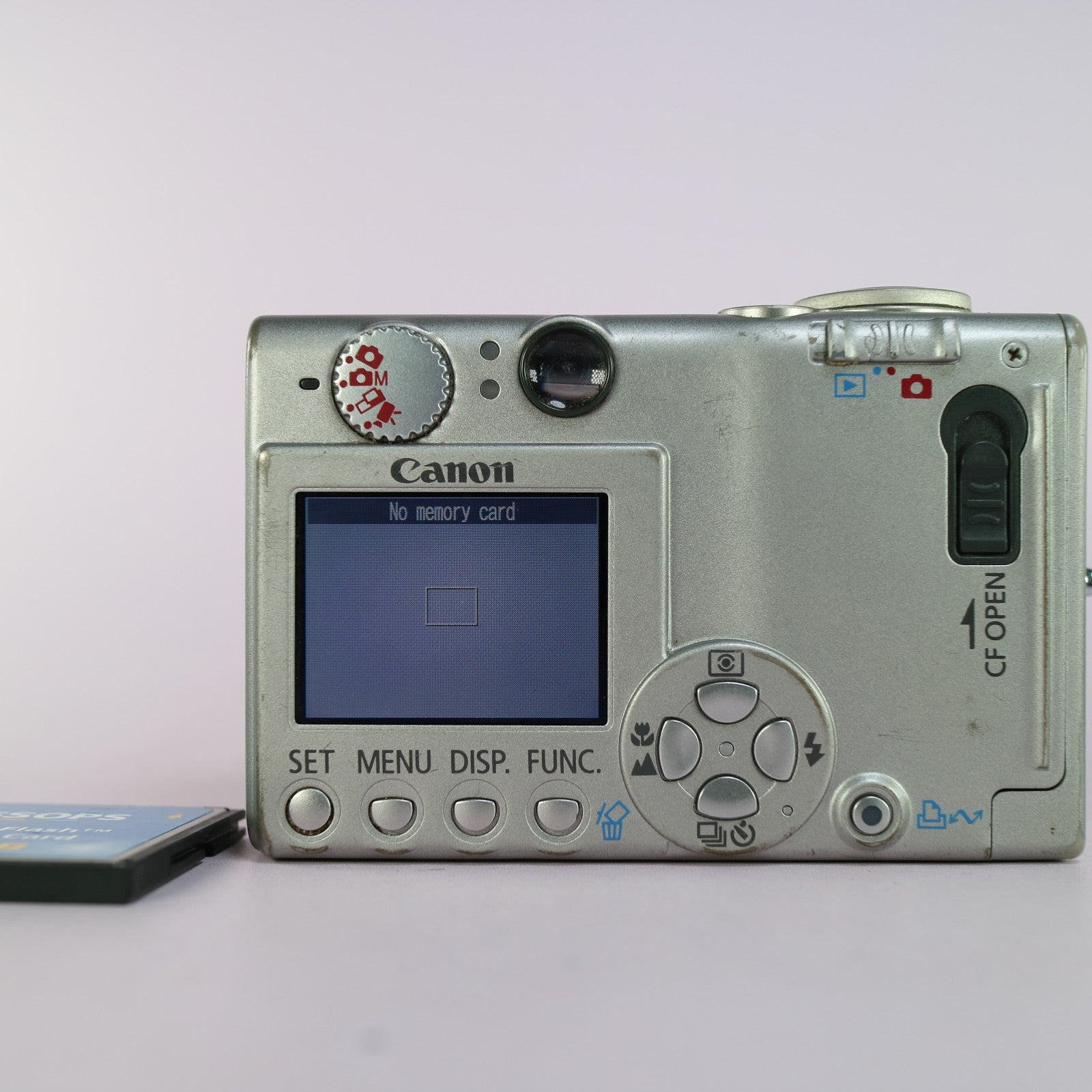 Canon Digital Camera IXUS 500 5.0MP Silver Tested