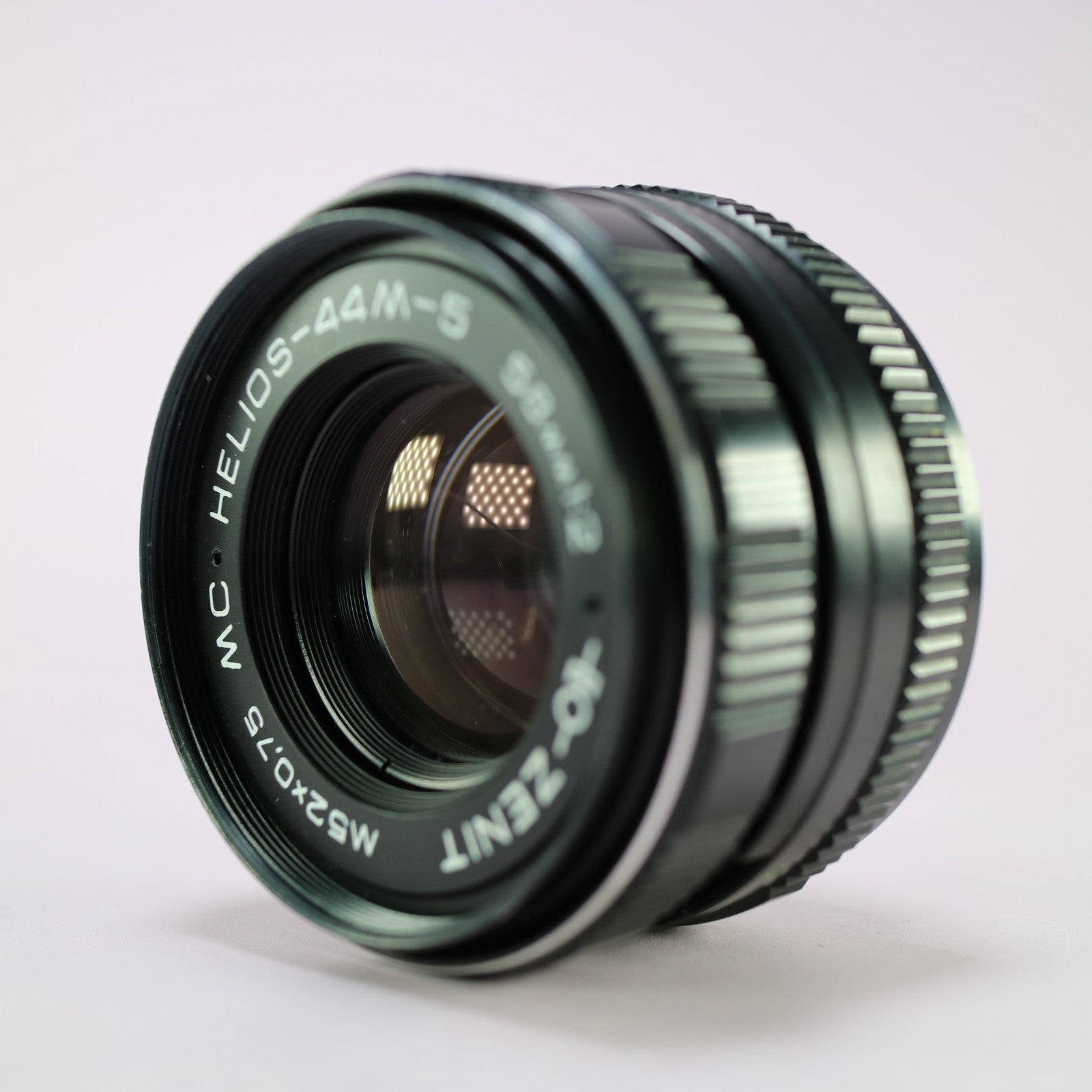 Zenit 122 35mm Film SLR Camera Black With Helios 44M 5 58mm f/2 Lens Tested