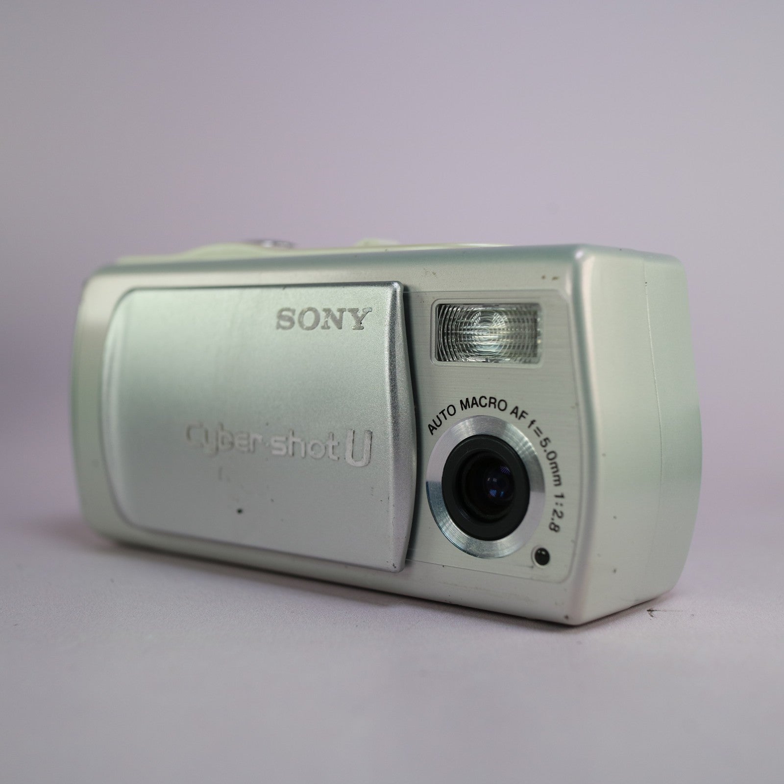 Sony Cybershot DSC-U10 1.3MP Compact Digital Camera Silver Tested