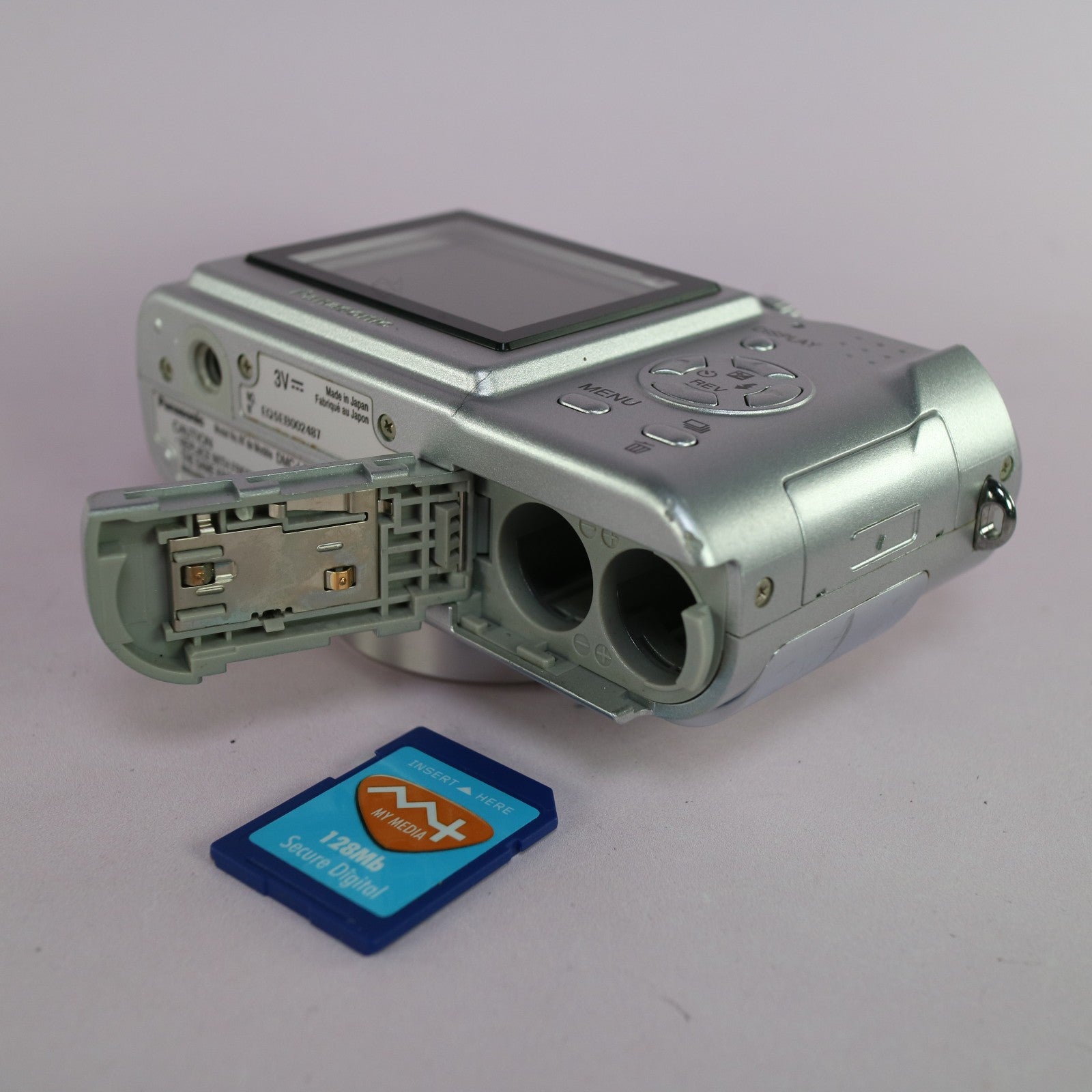 Panasonic Digital Camera Lumix DMC-LZ1 4.0MP Silver Tested