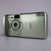 Nikon Nuvis S APS Film Point and Shoot Camera Silver Tested