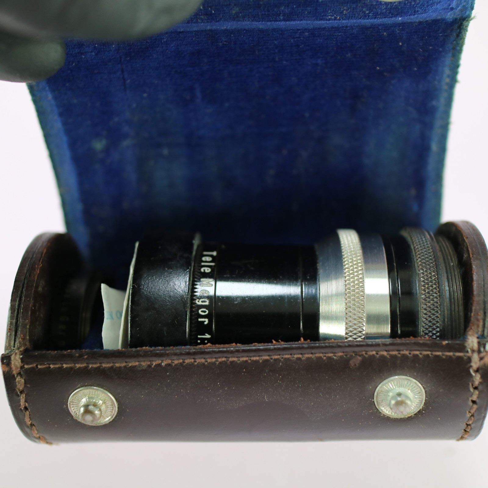 Hugo Meyer Gorlitz Telemegor 15cm f/5.5 Telephoto Lens M39 / L39 Leica Mount