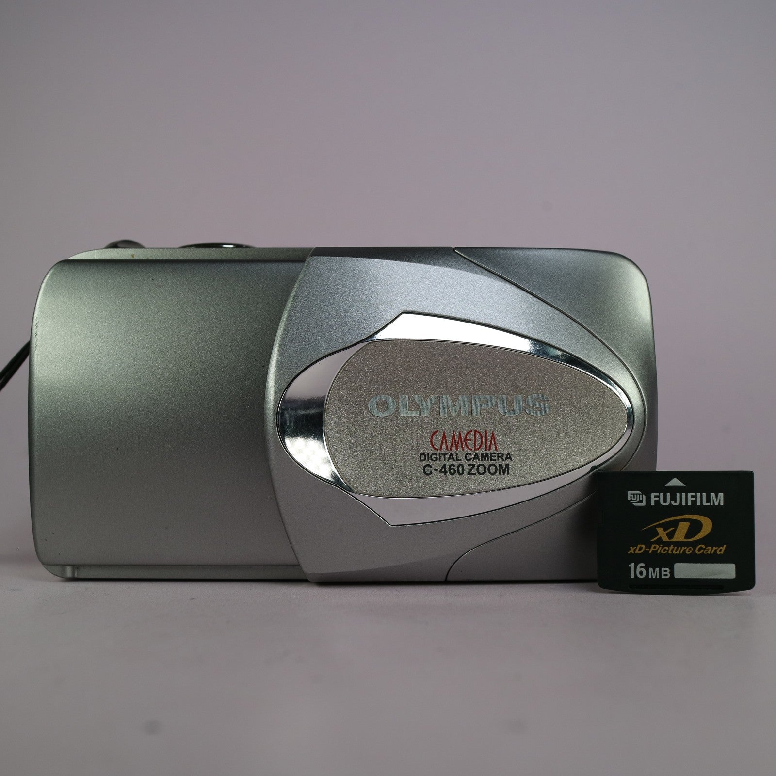 Olympus Digital Camera Camedia C-460 Zoom 4.0MP Silver Tested With xD Card