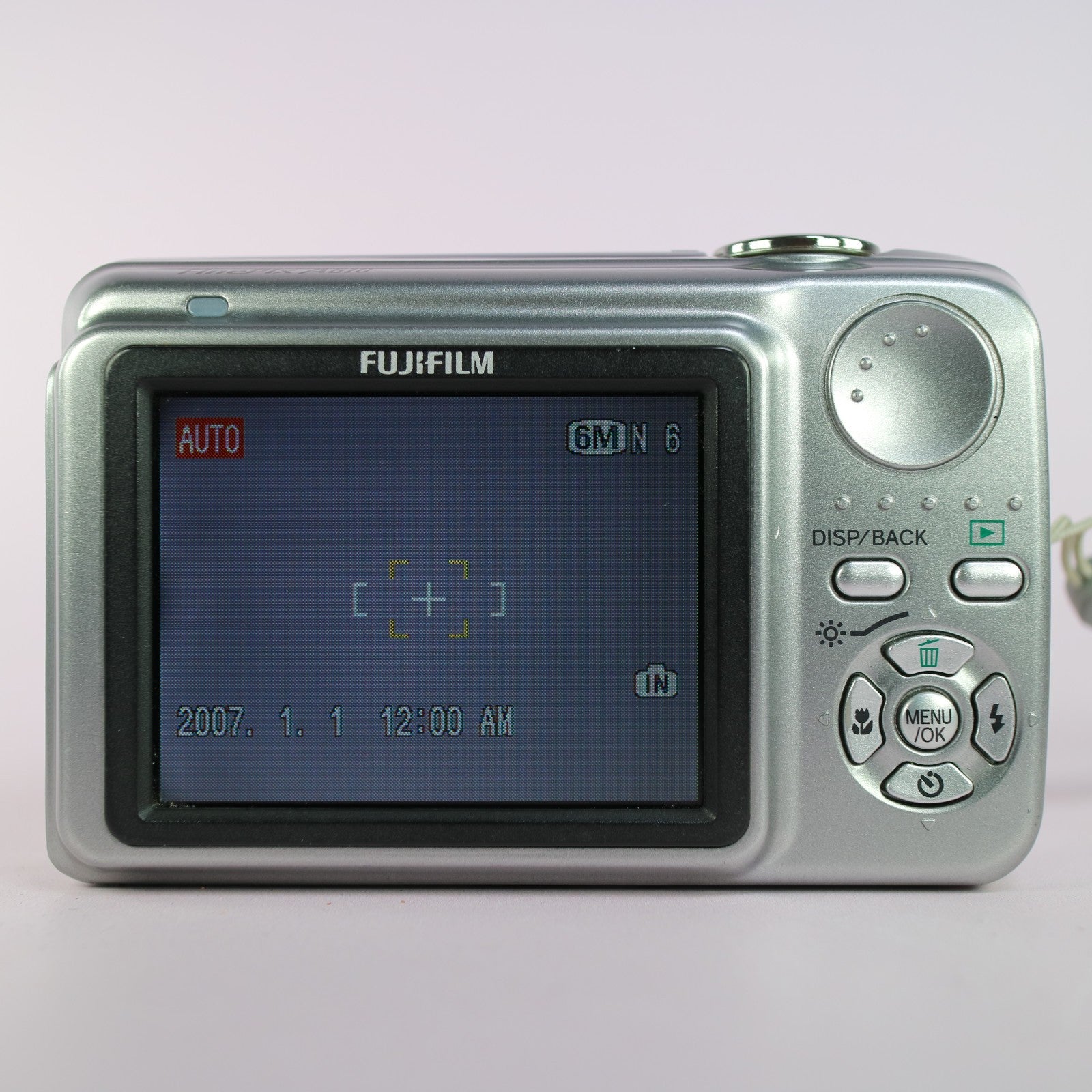 Fujifilm Digital Camera FinePix A610 6.3MP Silver Tested