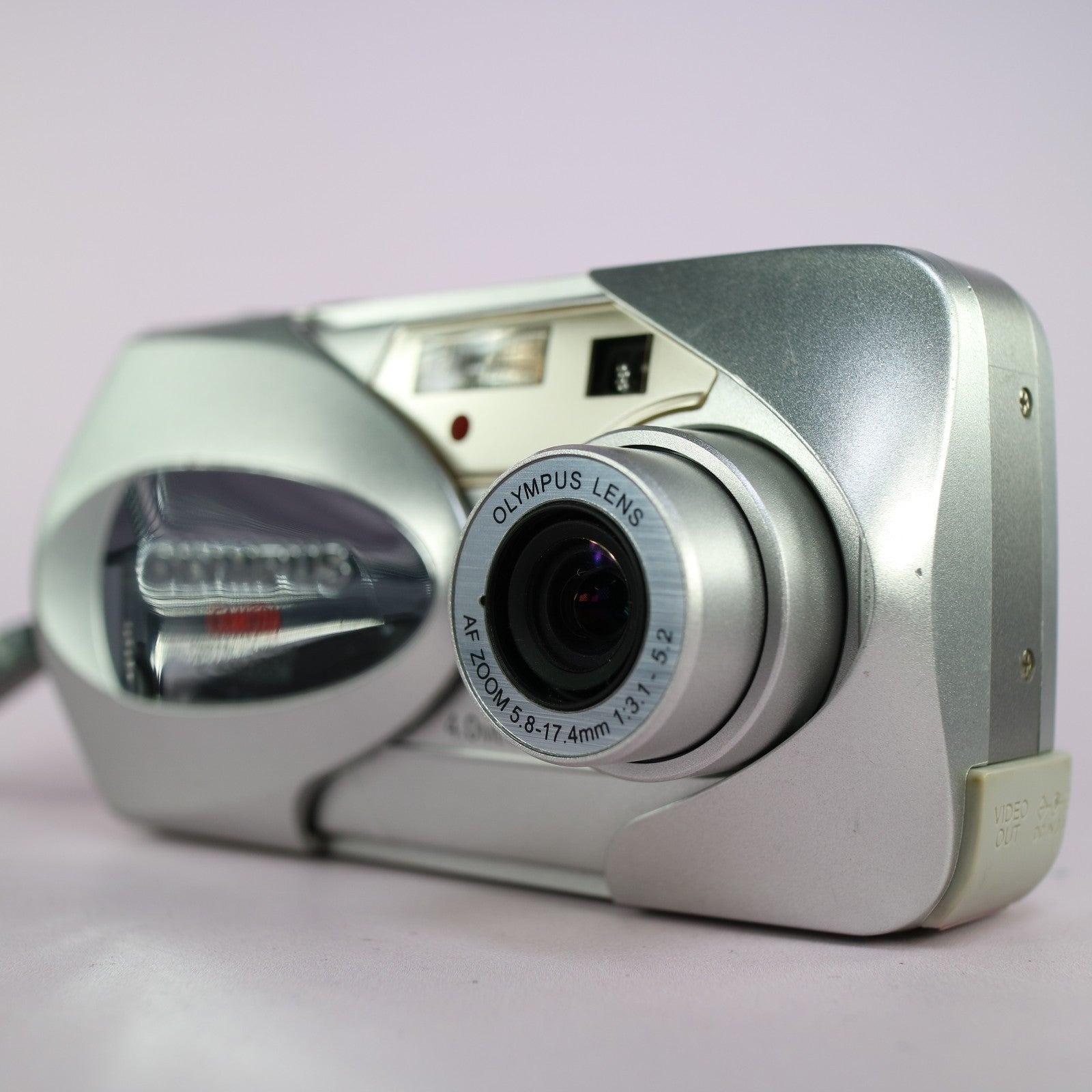 Olympus Digital Camera Camedia C-450 Zoom 4.0MP Silver Tested With xD Card