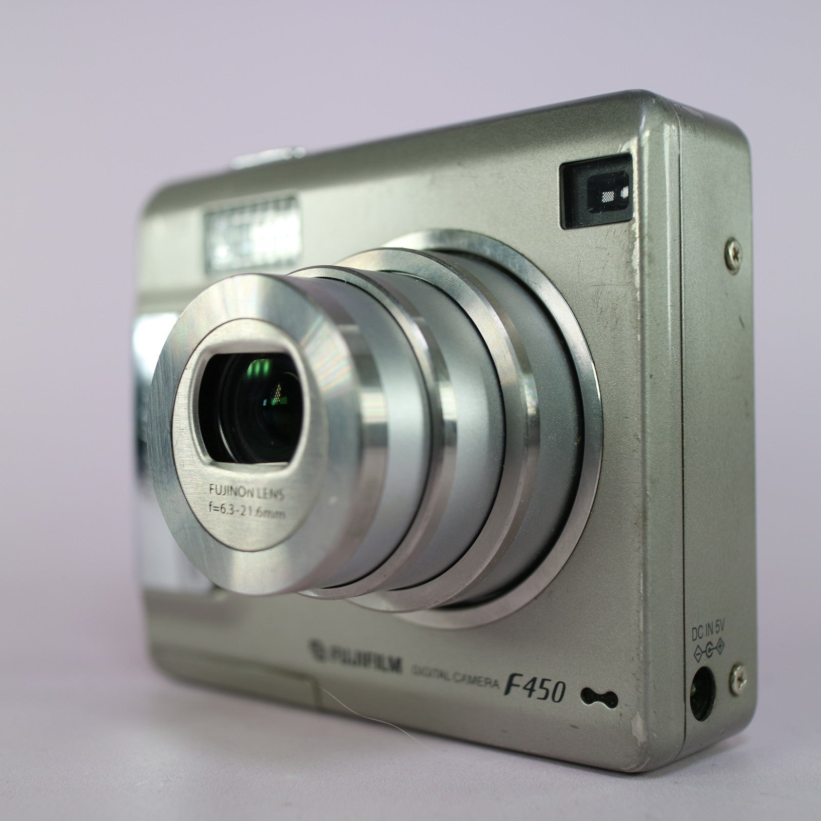 Fujifilm Digital Camera FinePix F450 5.2MP Silver Tested With xD Card