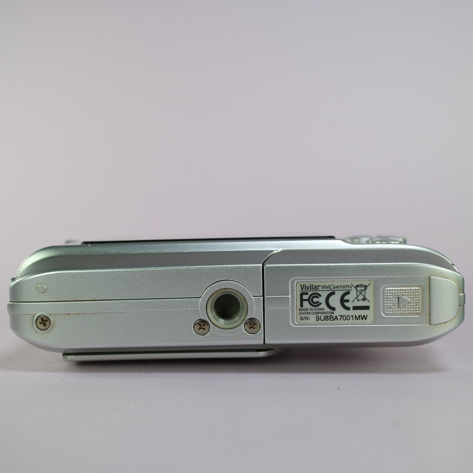 Vivitar Digital Camera Vivicam 5105s 5.0MP Silver Tested
