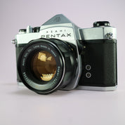 Asahi Pentax SP500 35mm Film SLR Camera w/ Super-Takumar 55mm f/2 Lens Tested