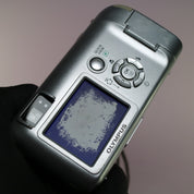 Olympus Digital Camera Camedia C-460 Zoom Del Sol 4.0MP Silver Tested