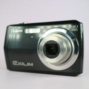 Casio Digital Camera Exilim EX-Z16 12.1MP Black Tested Full Working Set