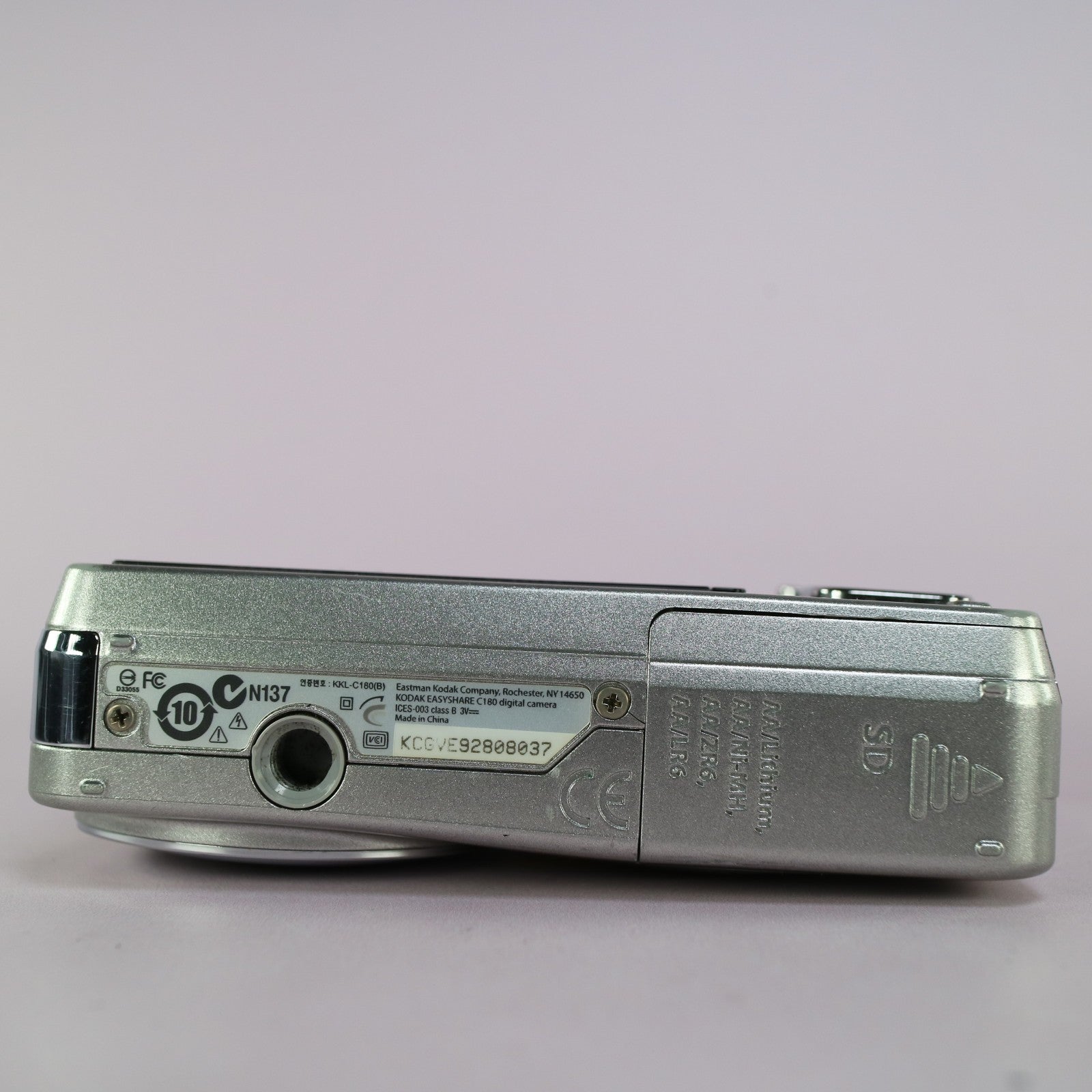 Kodak Digital Camera EasyShare C180 10.2MP Silver Tested
