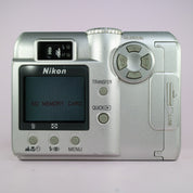 Nikon Digital Camera Coolpix 775 2.1MP Silver Tested
