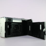 Pentax Espio 24EW (Extra Wide) 35mm Film Point and Shoot Camera Silver Tested