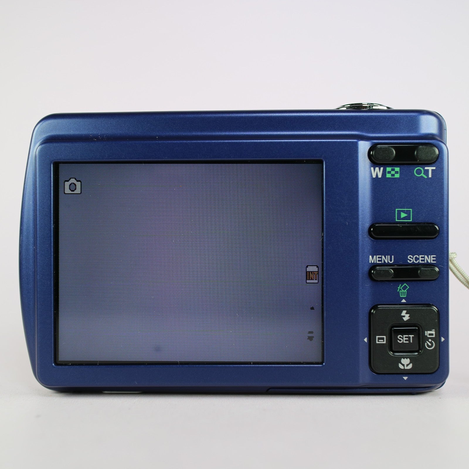 Sanyo VPC-S120 12.1MP Compact Digital Camera Blue Tested